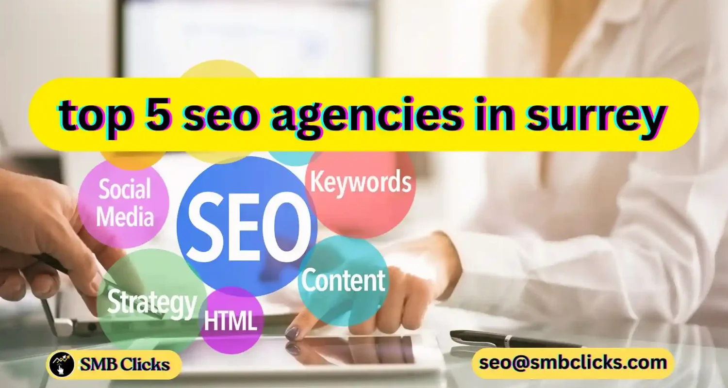 top 5 seo agencies in surrey